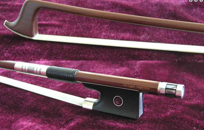 Col Legno Supreme, strijkstokken viool 4/4, zilvergarnituur 
