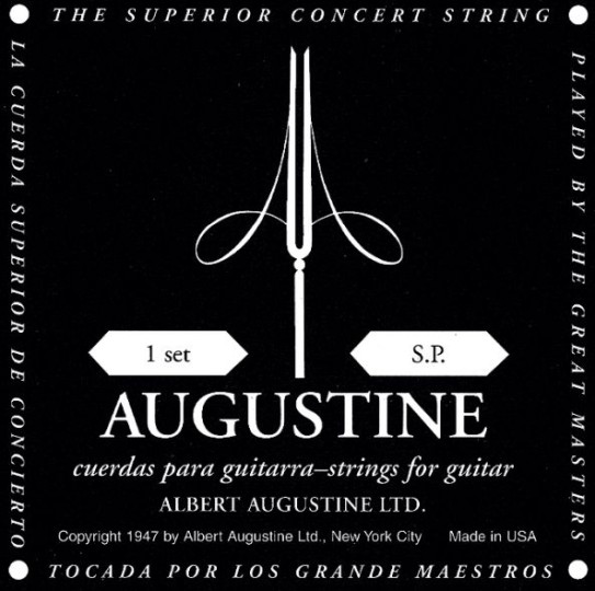 AUGUSTINE Set gitaar Black Label 
