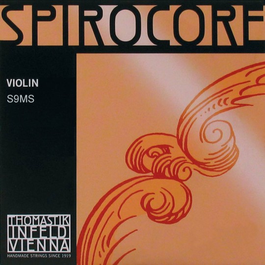 THOMASTIK  Spirocore E- snaar voor viool met lusje, alu 