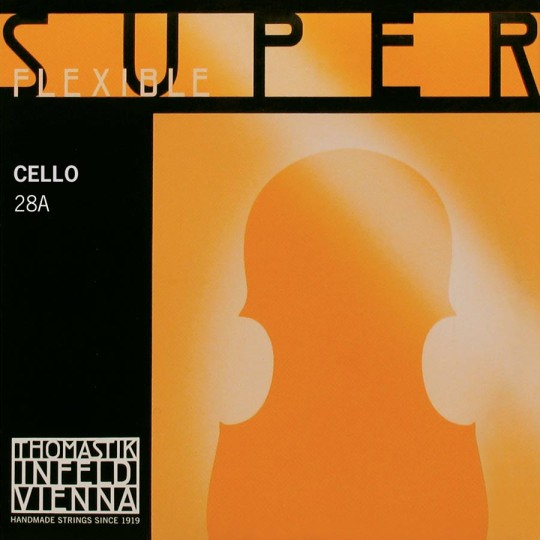 THOMASTIK  Superflexible G- snaar voor violoncello, zilver, medium 