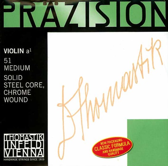 THOMASTIK  Präzision Set voor viool, 1/16, medium 