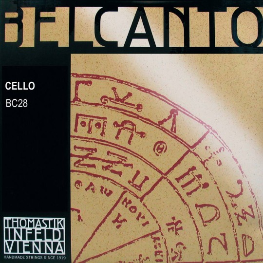 THOMASTIK  Belcanto G-snaar voor violoncello, chroom, medium 