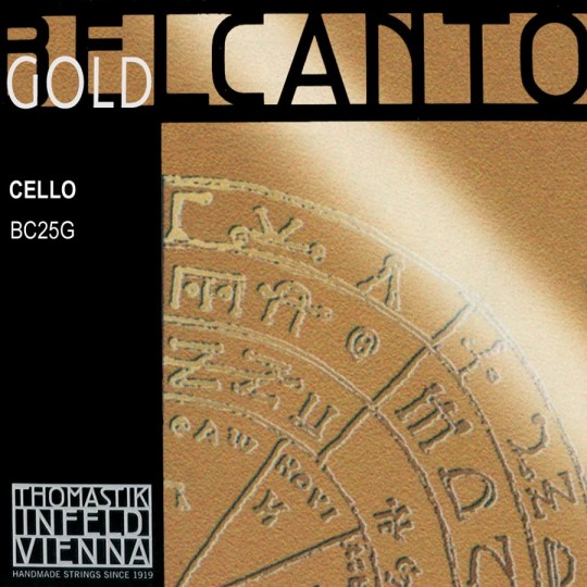 THOMASTIK  Belcanto Gold A- snaar voor violoncello, medium 