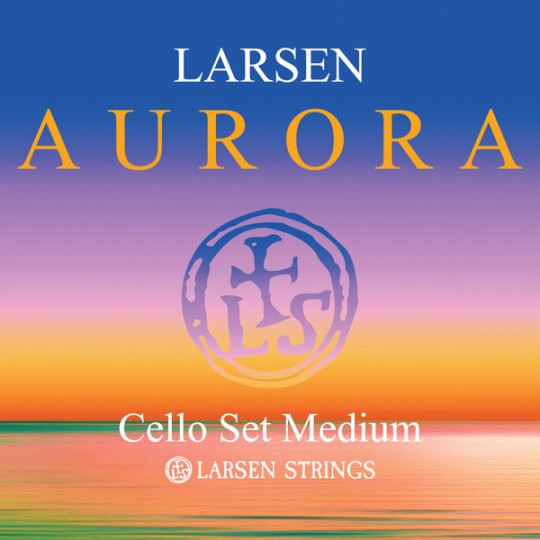 LARSEN Aurora Set cellosnaren 1/2, medium 