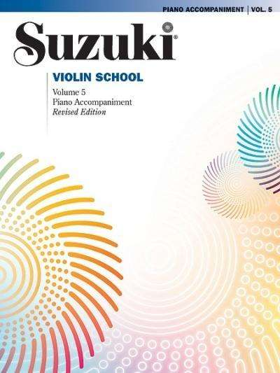 Suzuki methode viool, pianobegeleiding Boek 5 