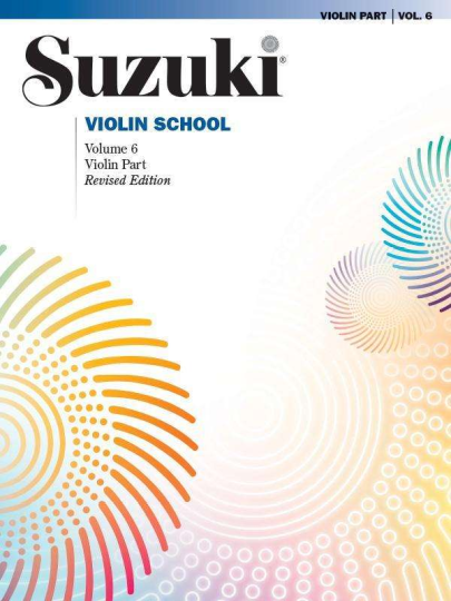 Suzuki methode viool, pianobegeleiding Boek 6 