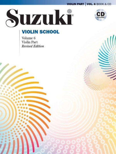 Suzuki methode viool, Boek 6 met CD 