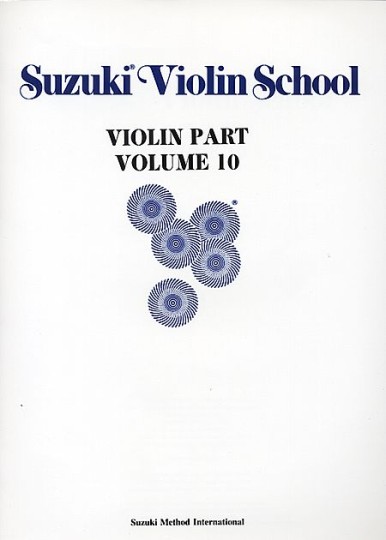 Suzuki methode viool, Boek 10 