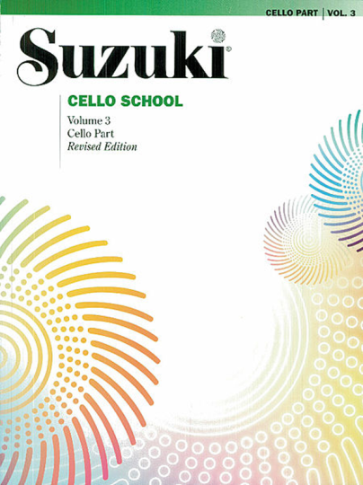 Suzuki methode cello, Boek 9 