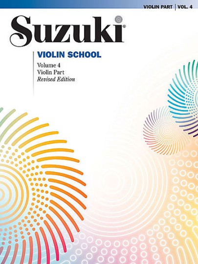 Suzuki methode viool, Boek 4 
