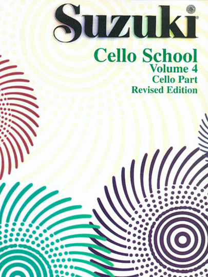 Suzuki methode cello, Boek 4 