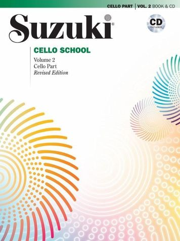 Suzuki methode Cello  Boek 2 met CD 