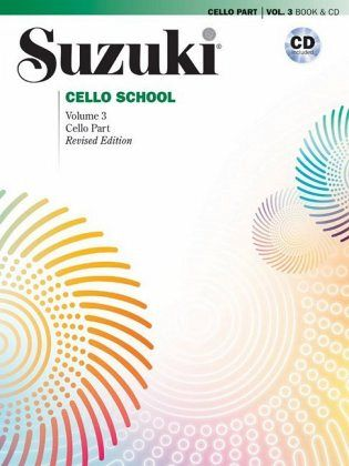 Suzuki methode Cello  Boek 3 met CD 