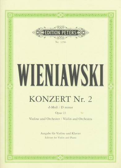 Wieniawski, Konzert Nr. 2, d-Moll, Opus 22 