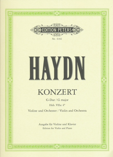 Haydn, Konzert G-Dur, Hob. VIIa: 4* 