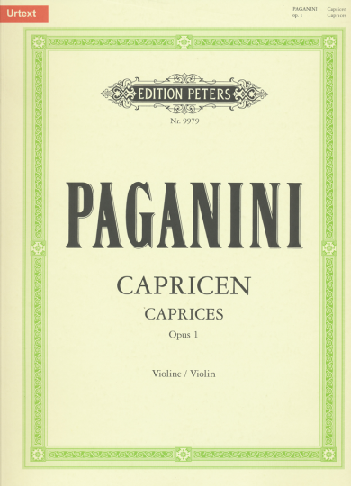 Paganini, Capricen, Opus 1 