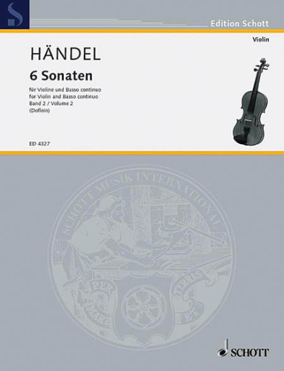 Händel, 6 Sonatas, Band 2 