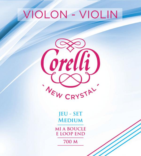CORELLI Crystal - Set vioolsnaren - E kogel - medium 