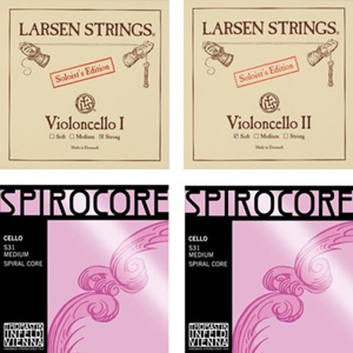 Larsen Soloist / Thomastik Spirocore Set Cellosnaren 