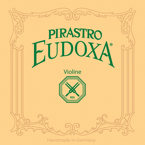 PIRASTRO  Eudoxa Set vioolsnaren met lusje,  medium 
