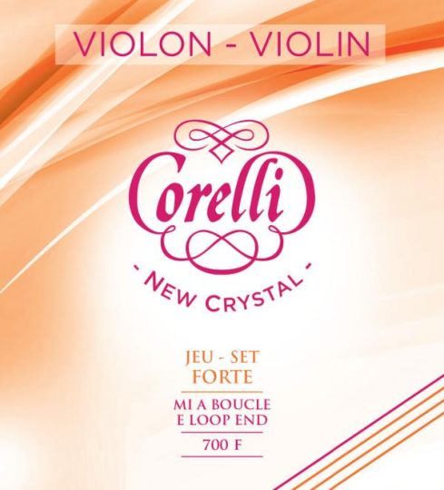 CORELLI Crystal - vioolsnaren - E kogel - 4/4 forte